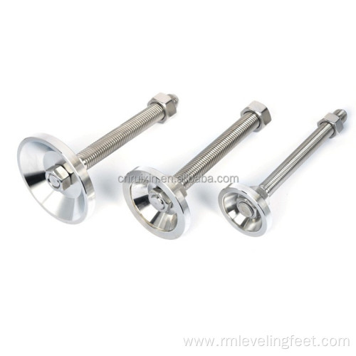 stainless machine furniture Zinc plated leveling feet